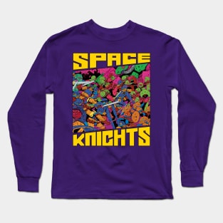 Space Knights - Melee!! Long Sleeve T-Shirt